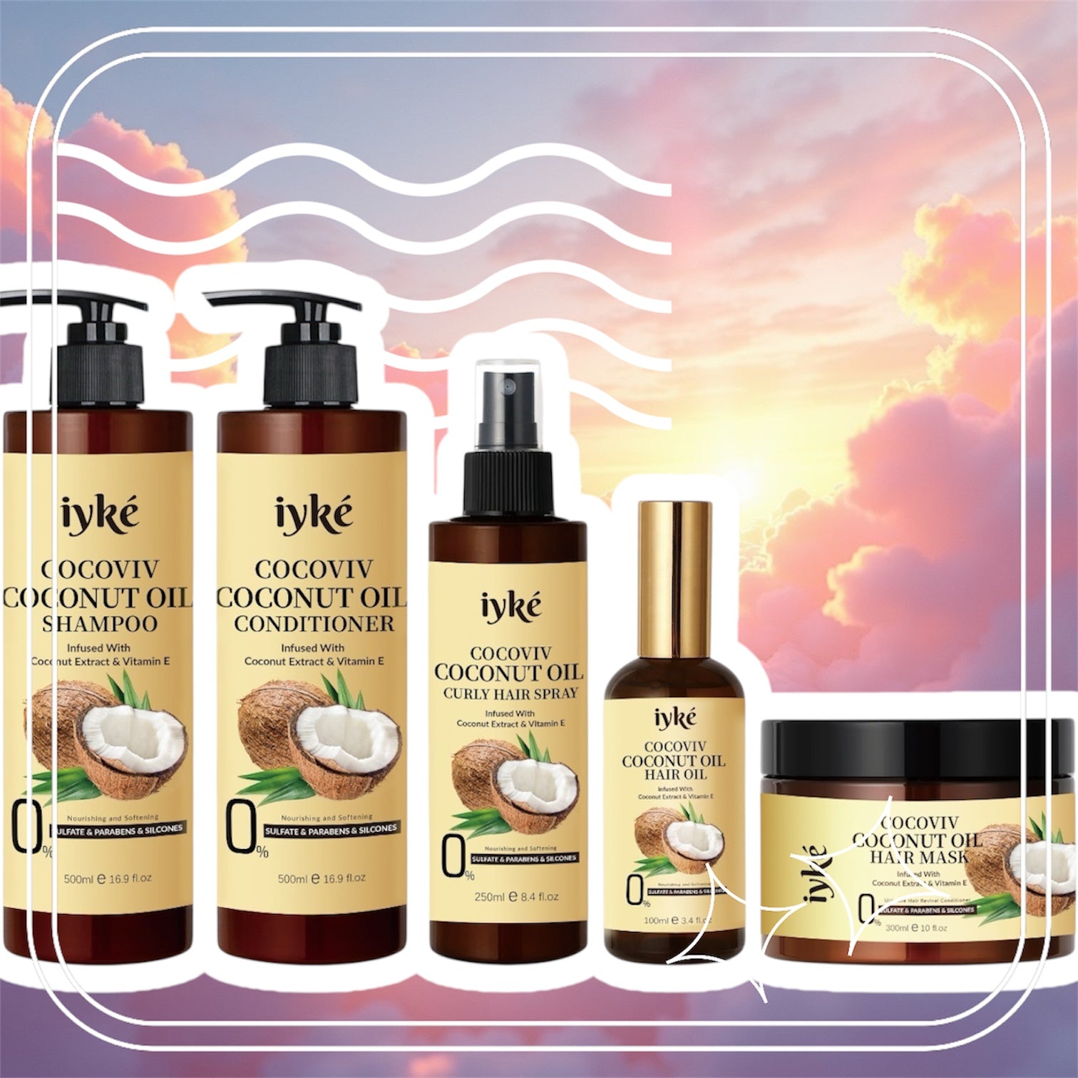 Cocoviv Coconut Oil Hair Conditioner