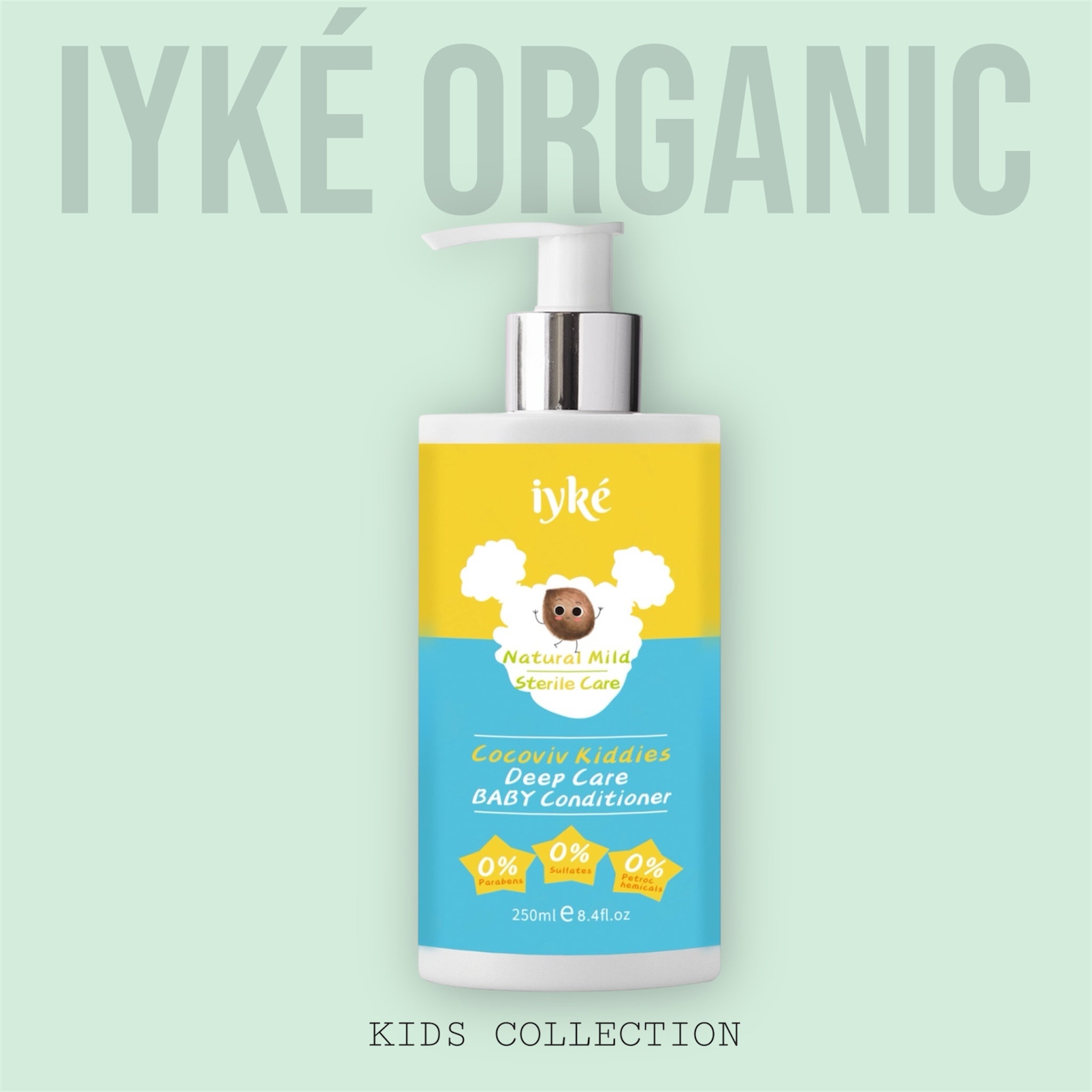 Cocoviv Kiddies Collection – gentle kids shampoo, conditioner, hair oil & creams. 0% sulphates, parabens & petrochemicals. Clean care for sensitive skin.