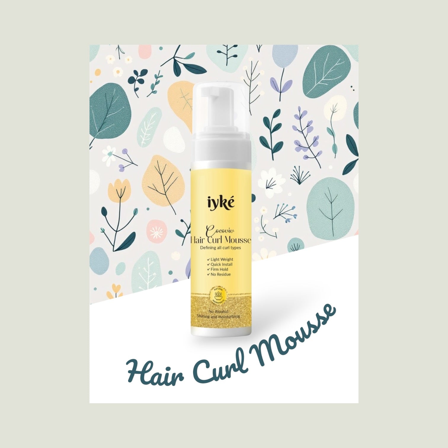 Cocoviv Hair Curly Mousse