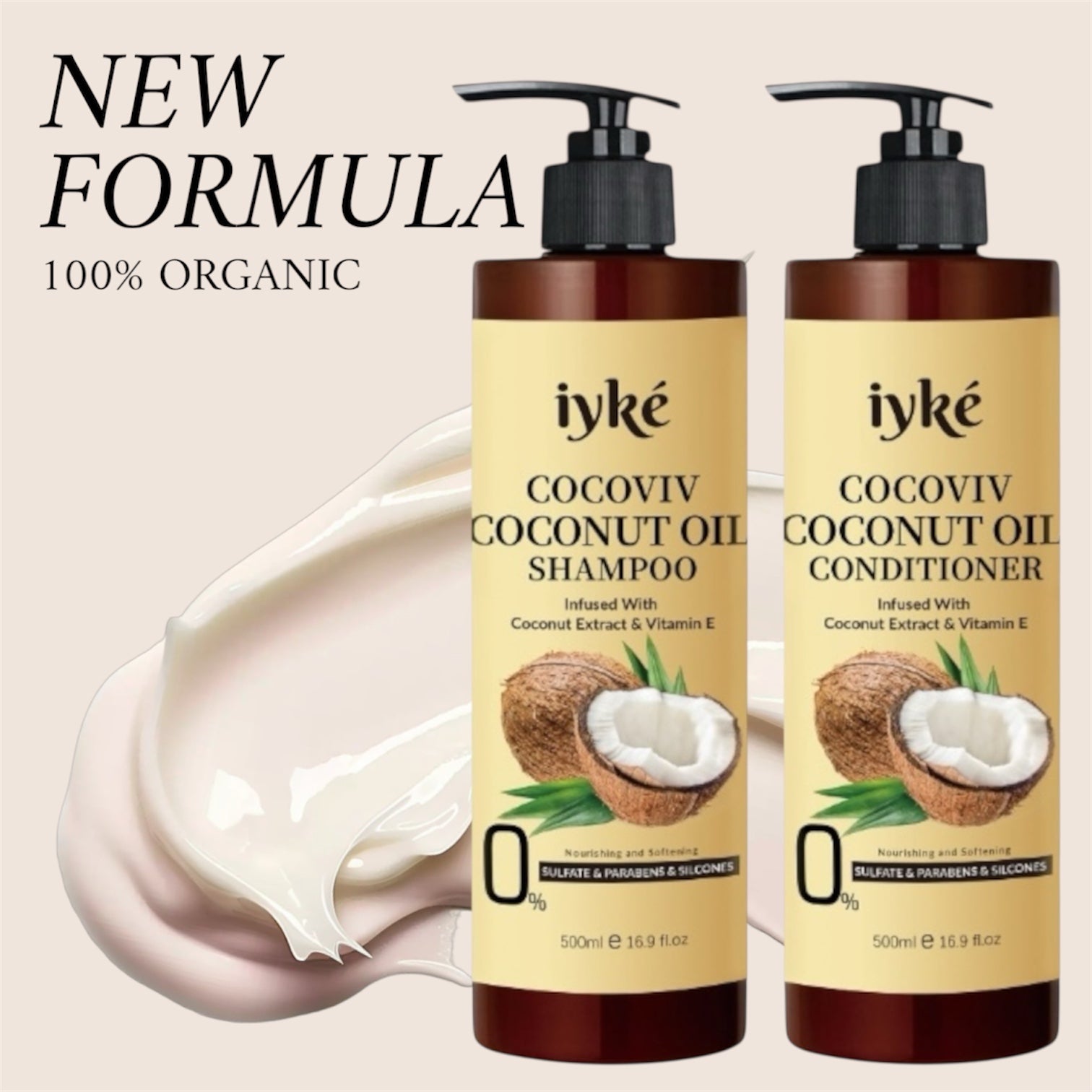 Cocoviv Coconut Oil Hair Conditioner