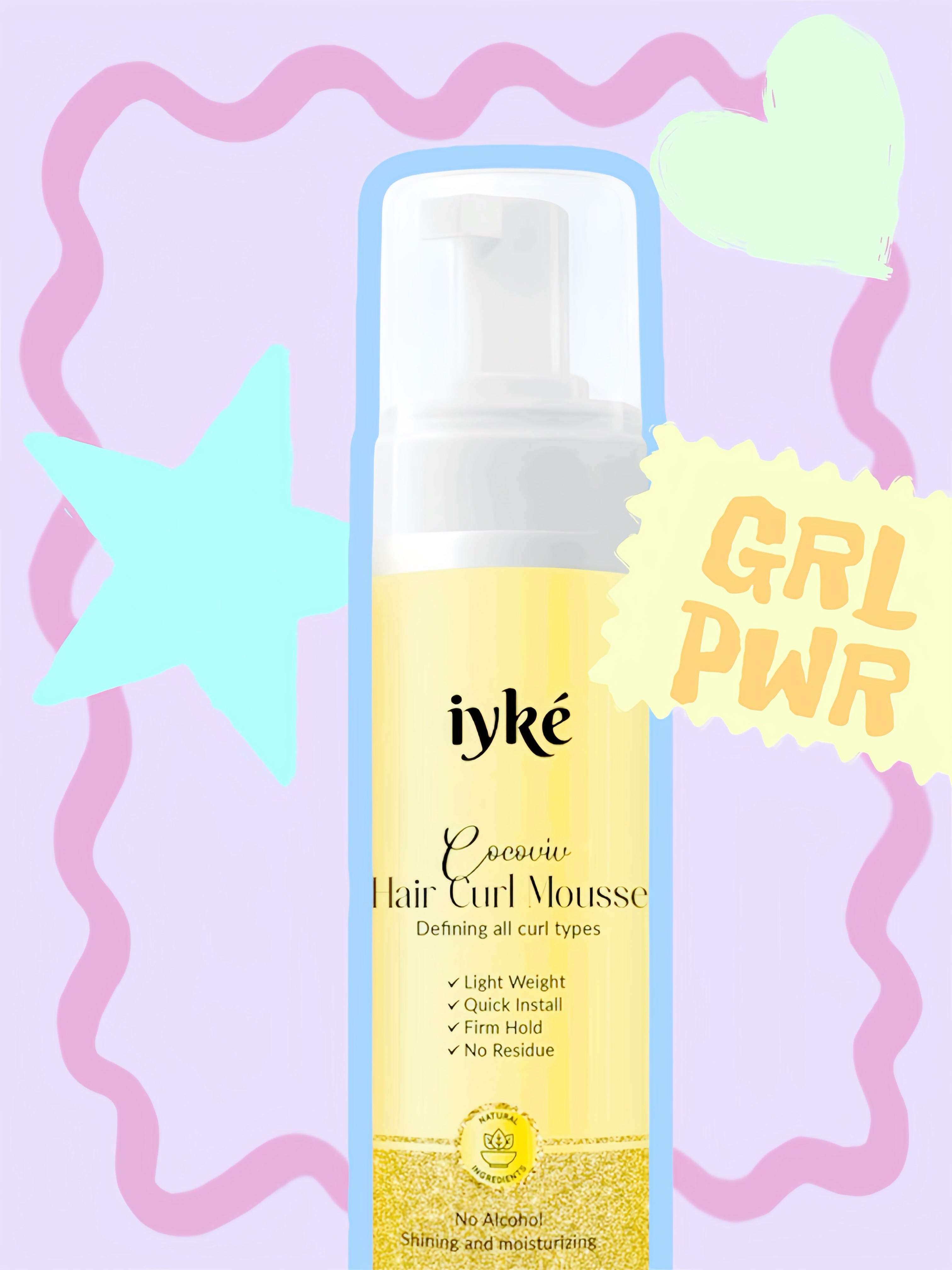 Cocoviv Hair Curly Mousse