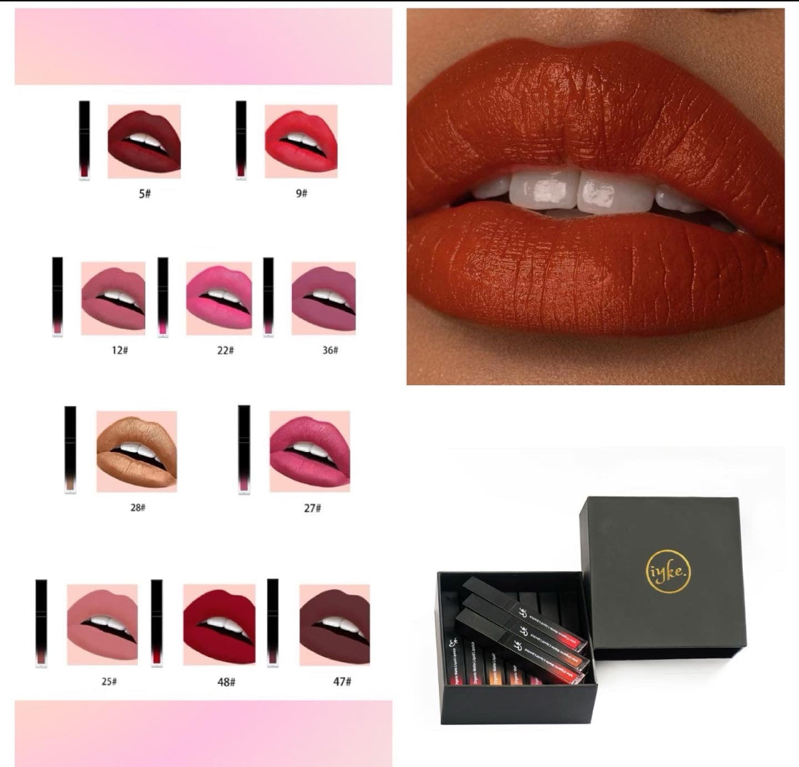 IYKE Magenta Organic Matte Liquid Lipstick (Magenta-12) ✅ Long lasting ✅Waterproof ✅None sticky ✅Radiant ✅Smooth