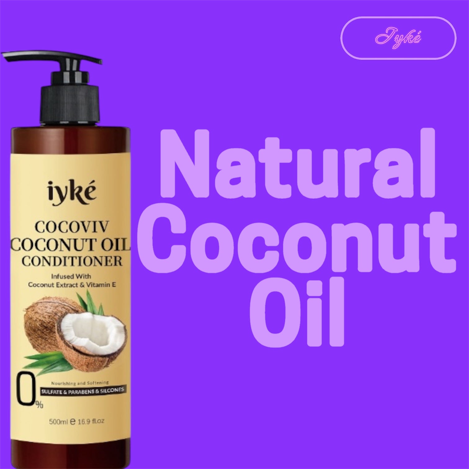 Cocoviv Coconut Oil Hair Conditioner