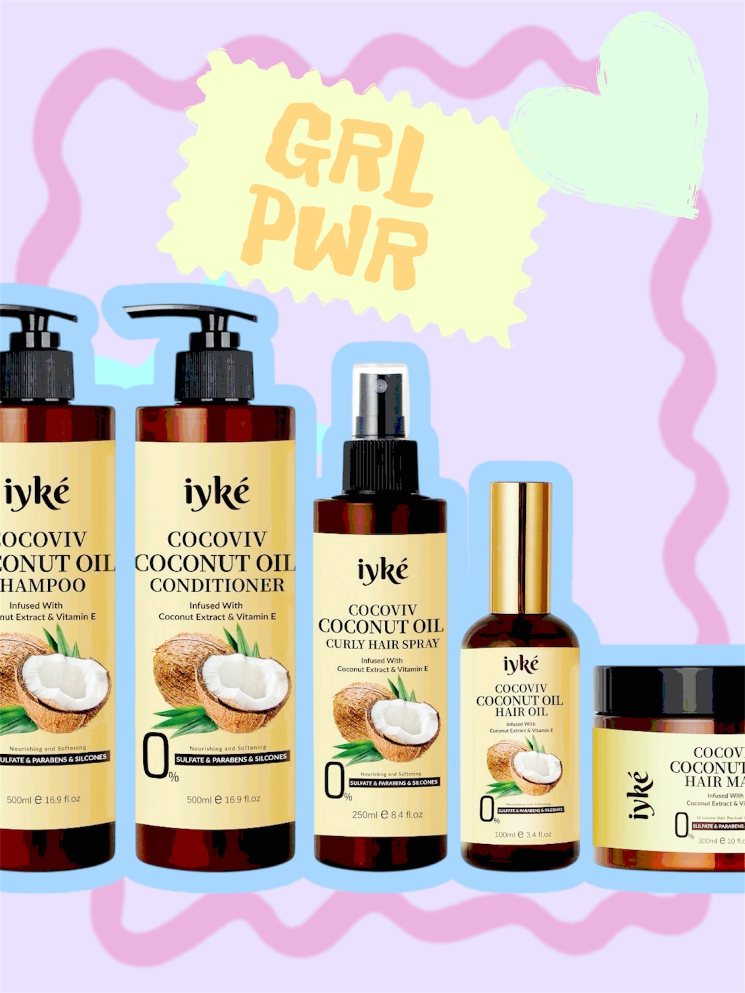 Cocoviv Coconut Oil Hair Conditioner