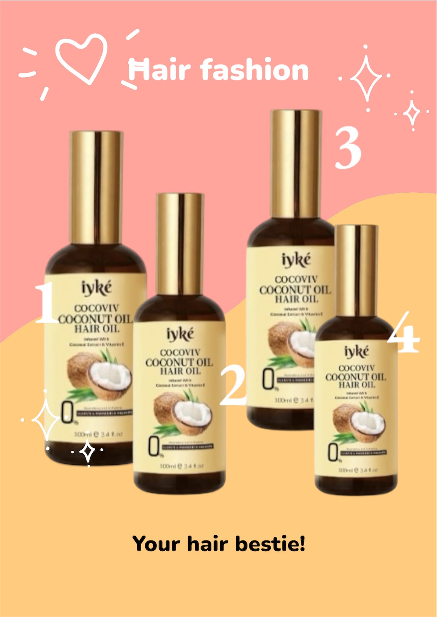 Cocoviv Coconut Oil Hair Oil