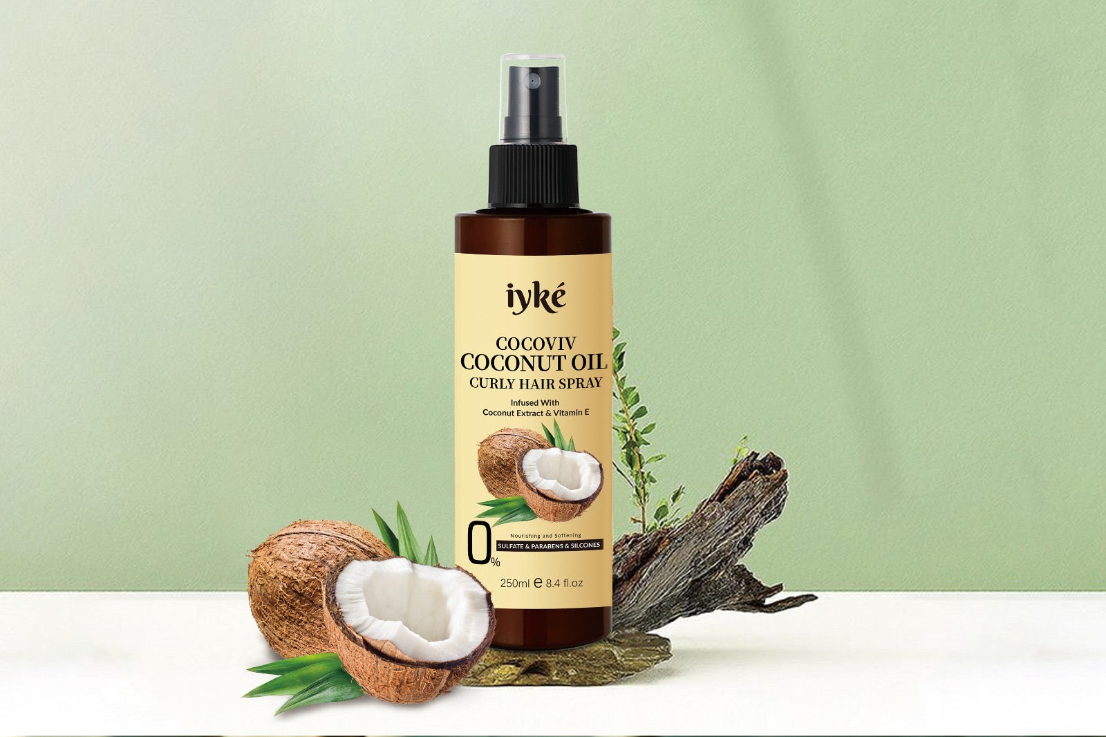 Cocoviv Coconut Oil Curly Hair Spray