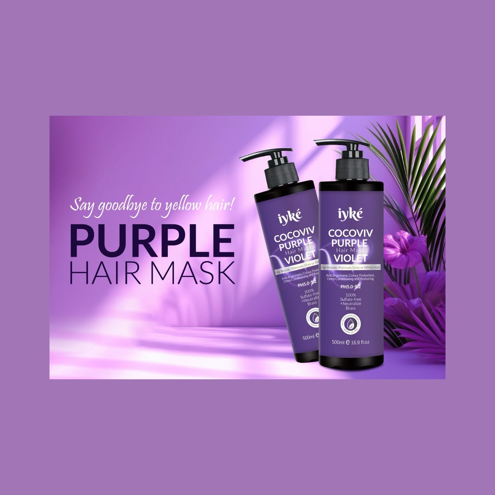 Cocoviv Purple Violet Hair Mask