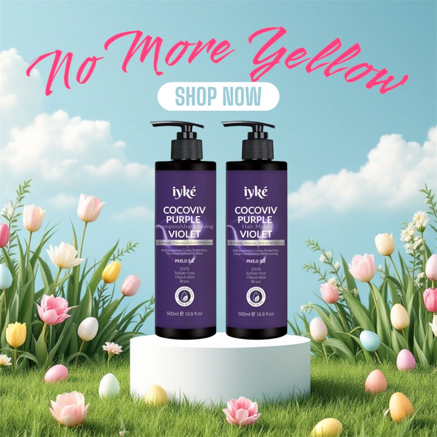 Cocoviv Purple Violet Hair Mask