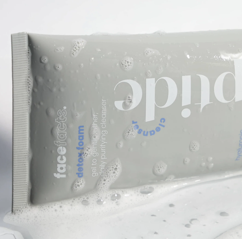 Face Facts Peptide Detox Foam Cleanser (150ml, Vegan)