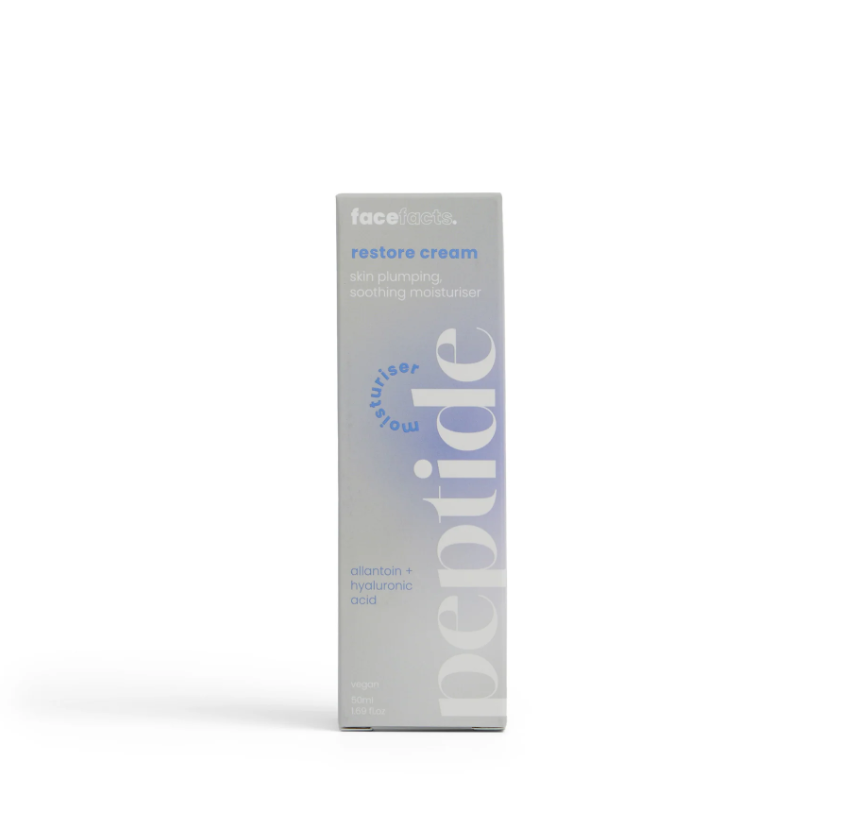 Peptide Restore Cream – Skin-Plumping & Soothing Moisturiser (50ml)