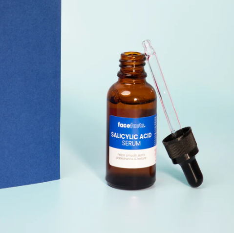 Face Facts Restore & Clarify Salicylic Acid Facial Serum (30ml, Vegan)