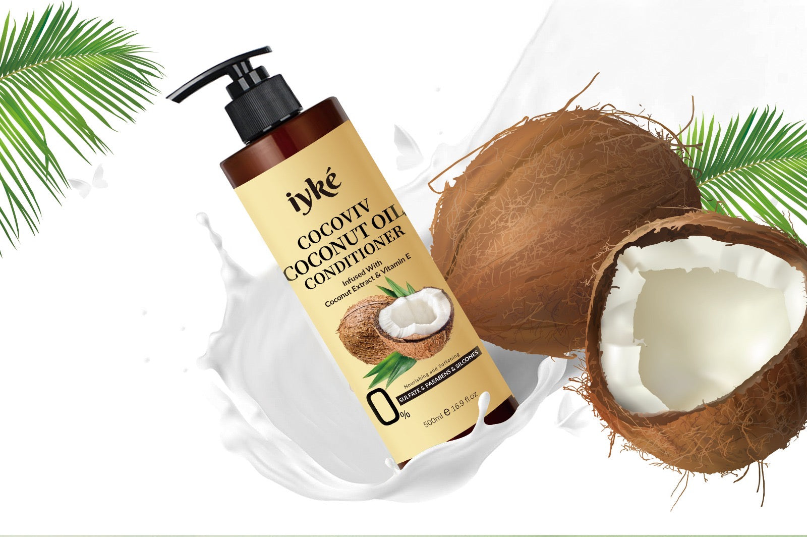 Cocoviv Coconut Oil Hair Treatment Set