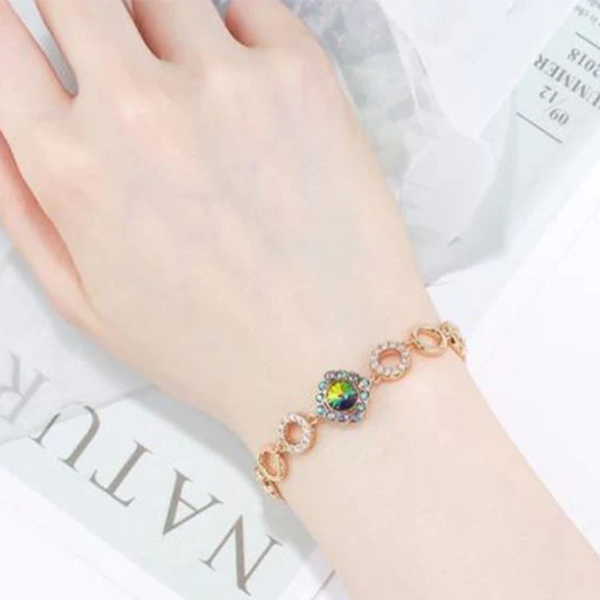 Iyke Gold Stone Bracelet