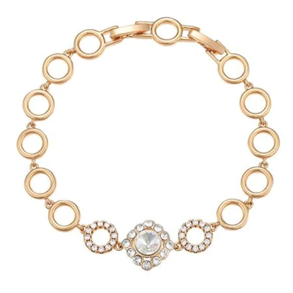 Iyke Gold Stone Bracelet