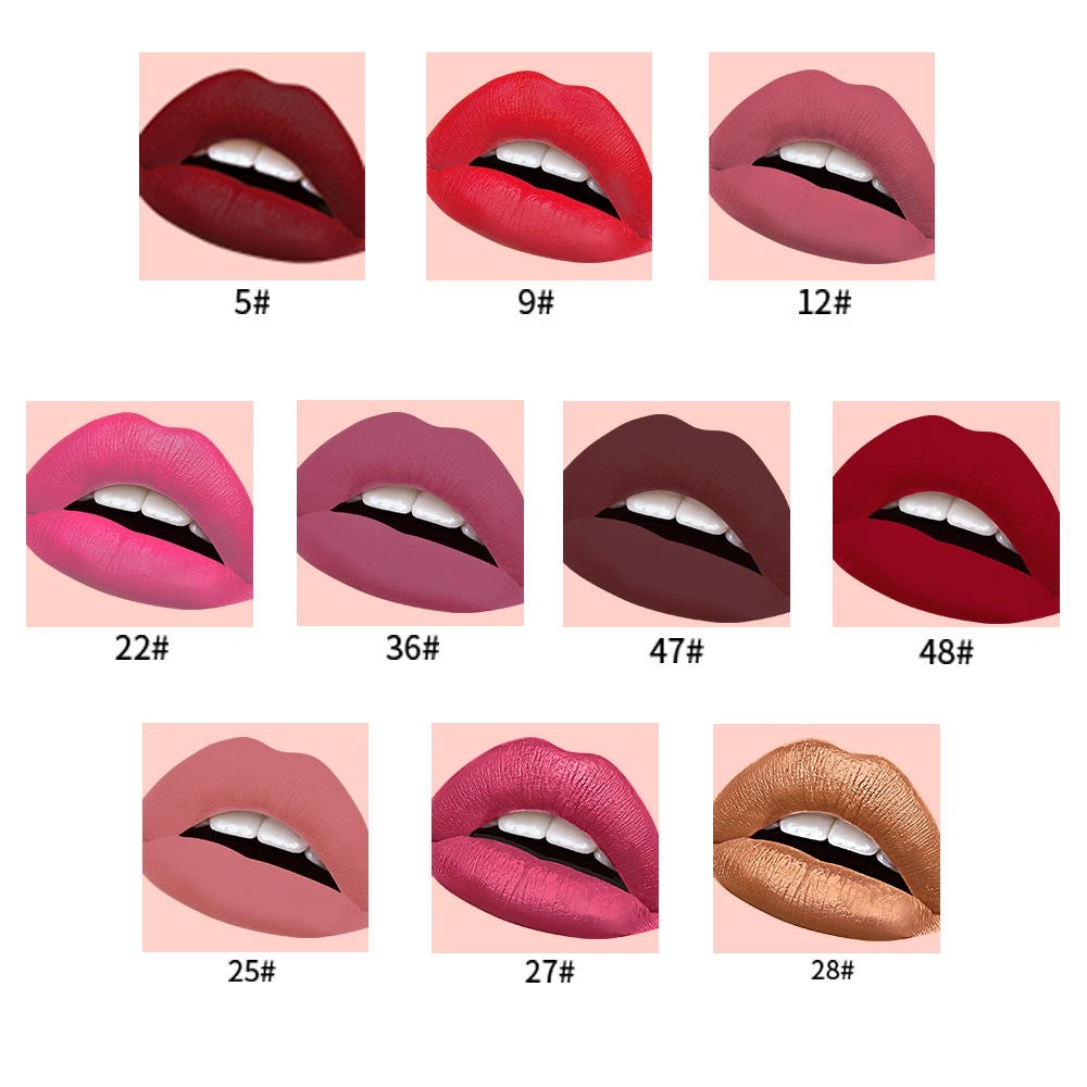 IYKE Magenta Organic Matte Liquid Lipstick (Magenta-12) ✅ Long lasting ✅Waterproof ✅None sticky ✅Radiant ✅Smooth
