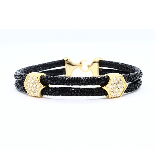 IYKE Luxury Stingray Saudi Gold plated with Swarovski Stones