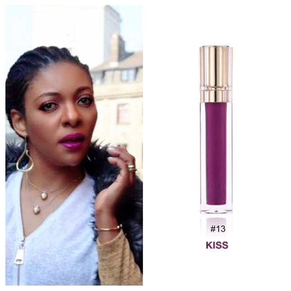 Iyke Kiss Organic Lip Gloss (Kiss No13) Long lasting: Radiant; Smooth; Non-Sticky