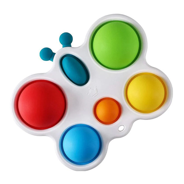 Iyke Simple Dimple Butterfly 6 Bubble Pop Push Fidget Toy ~ Free Postage