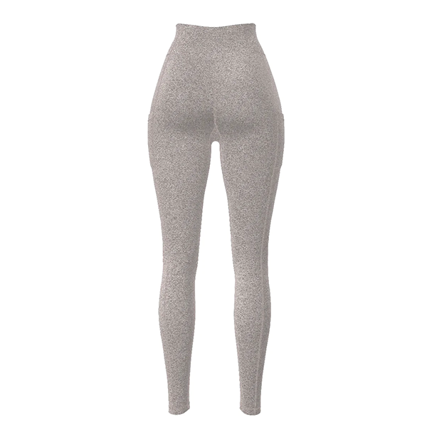 IYKE Women's Leggings Yoga Pants, with 2 side pockets, High Waist Tummy Control Stretch Slim Leggings.