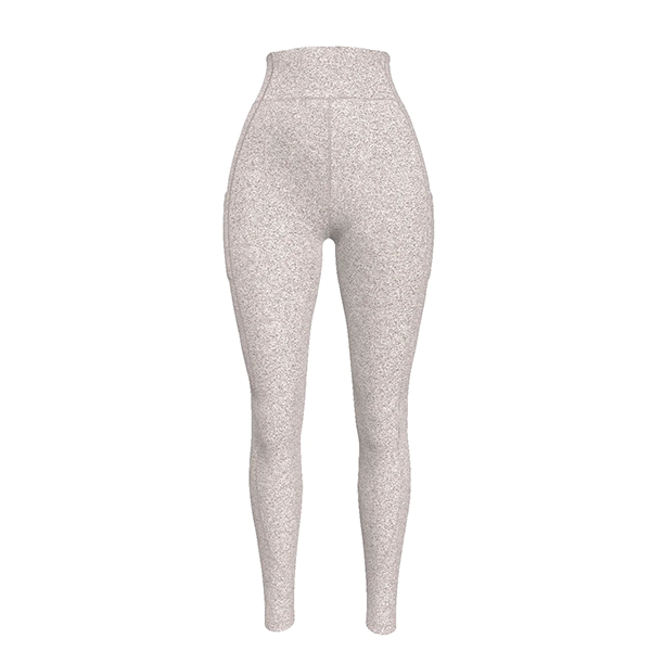 IYKE Women's Leggings Yoga Pants, with 2 side pockets, High Waist Tummy Control Stretch Slim Leggings.