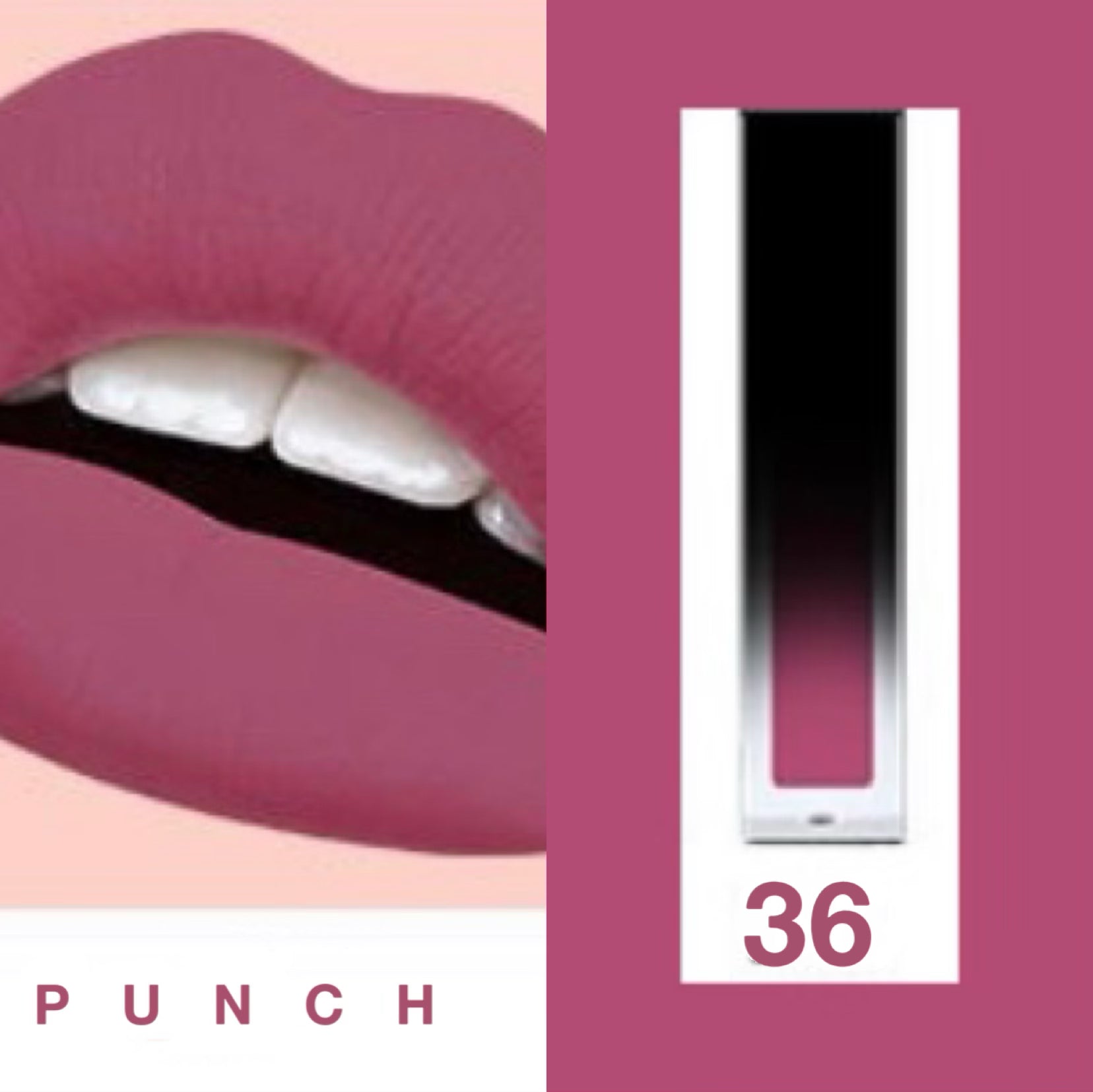 IYKE Punch Organic Matte Liquid Lipstick (PUNCH-36) ✅ Long lasting ✅Waterproof ✅None sticky ✅Radiant ✅Smooth