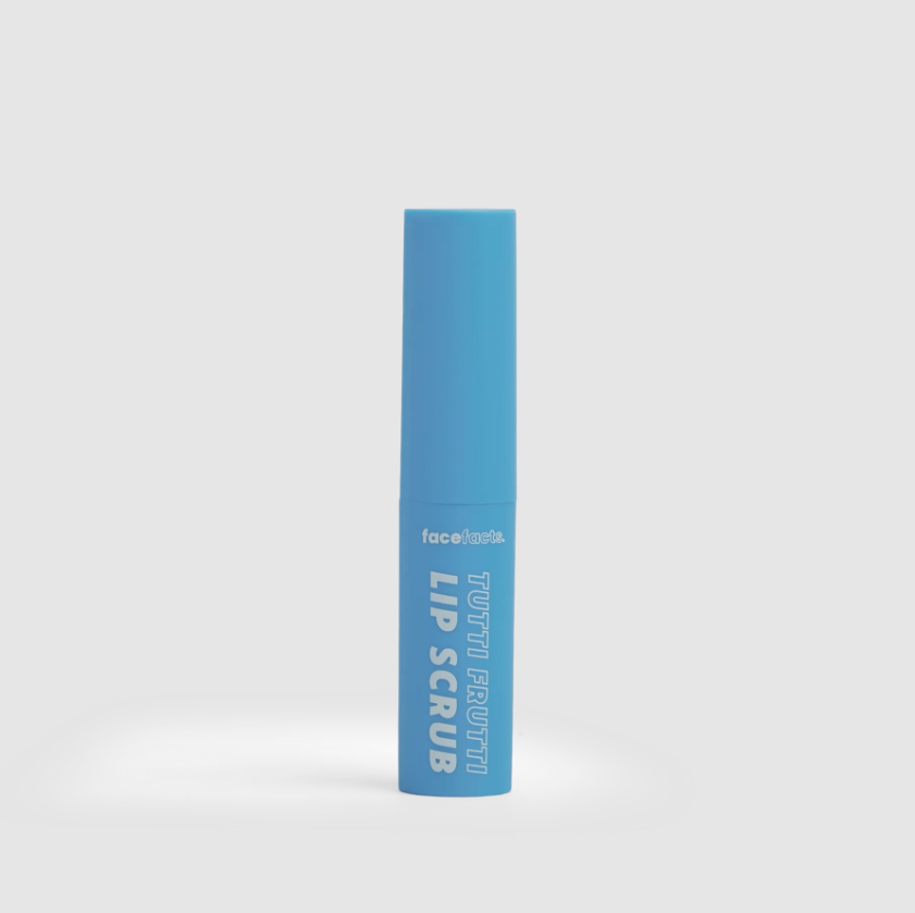Face Facts Blueberry Fizz Lip Scrub Stick – Gentle Exfoliation & Nourishment | 10g
