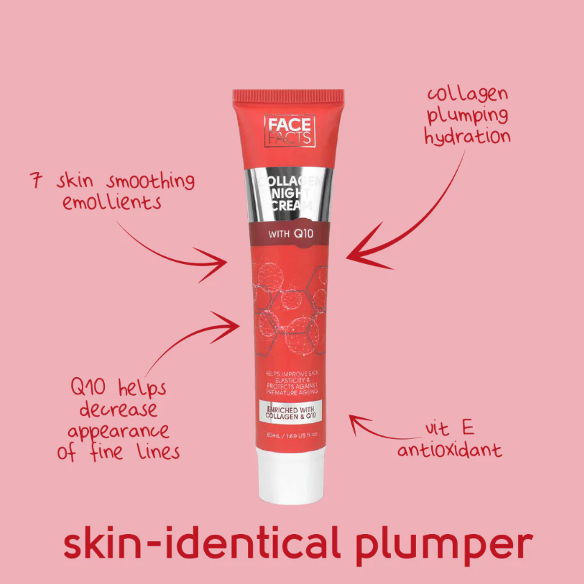 Collagen & Q10 Replenishing Night Cream – 50ml