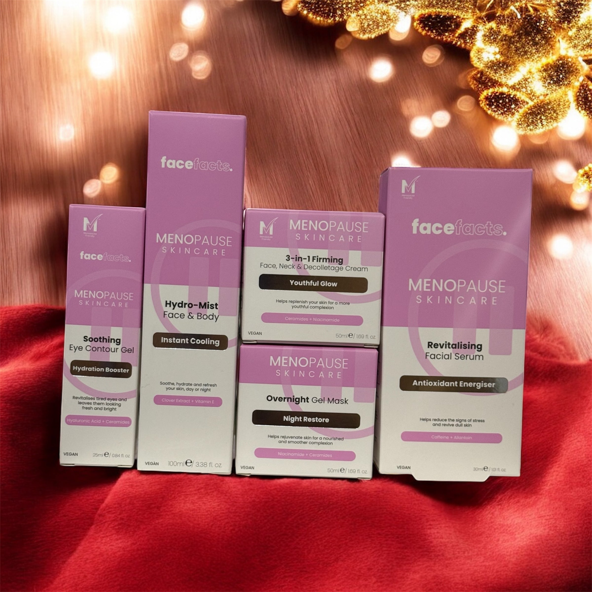 Face Facts Menopause Face & Body Gift Set: 
Vegan • Hydrating • Firming • Restorative ✨Free Shipping ✨