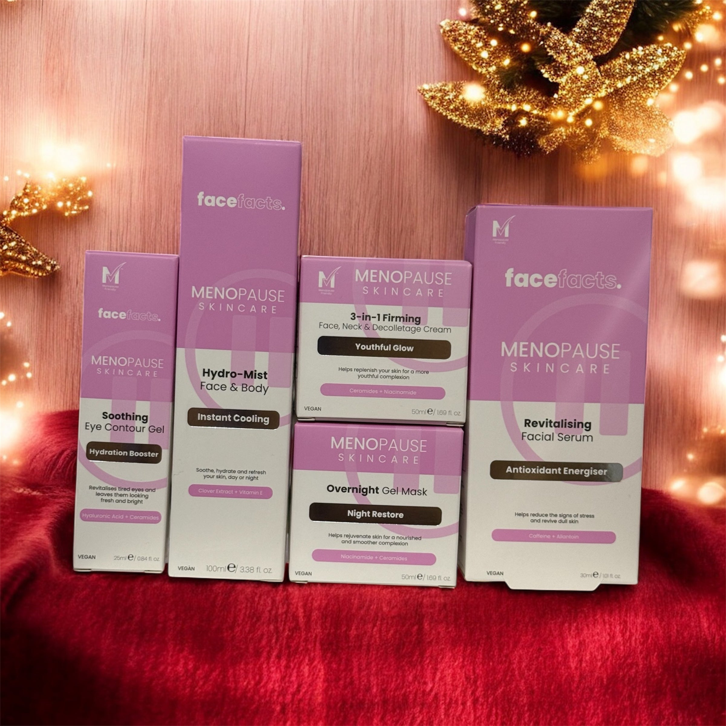 Face Facts Menopause Face & Body Gift Set: 
Vegan • Hydrating • Firming • Restorative ✨Free Shipping ✨