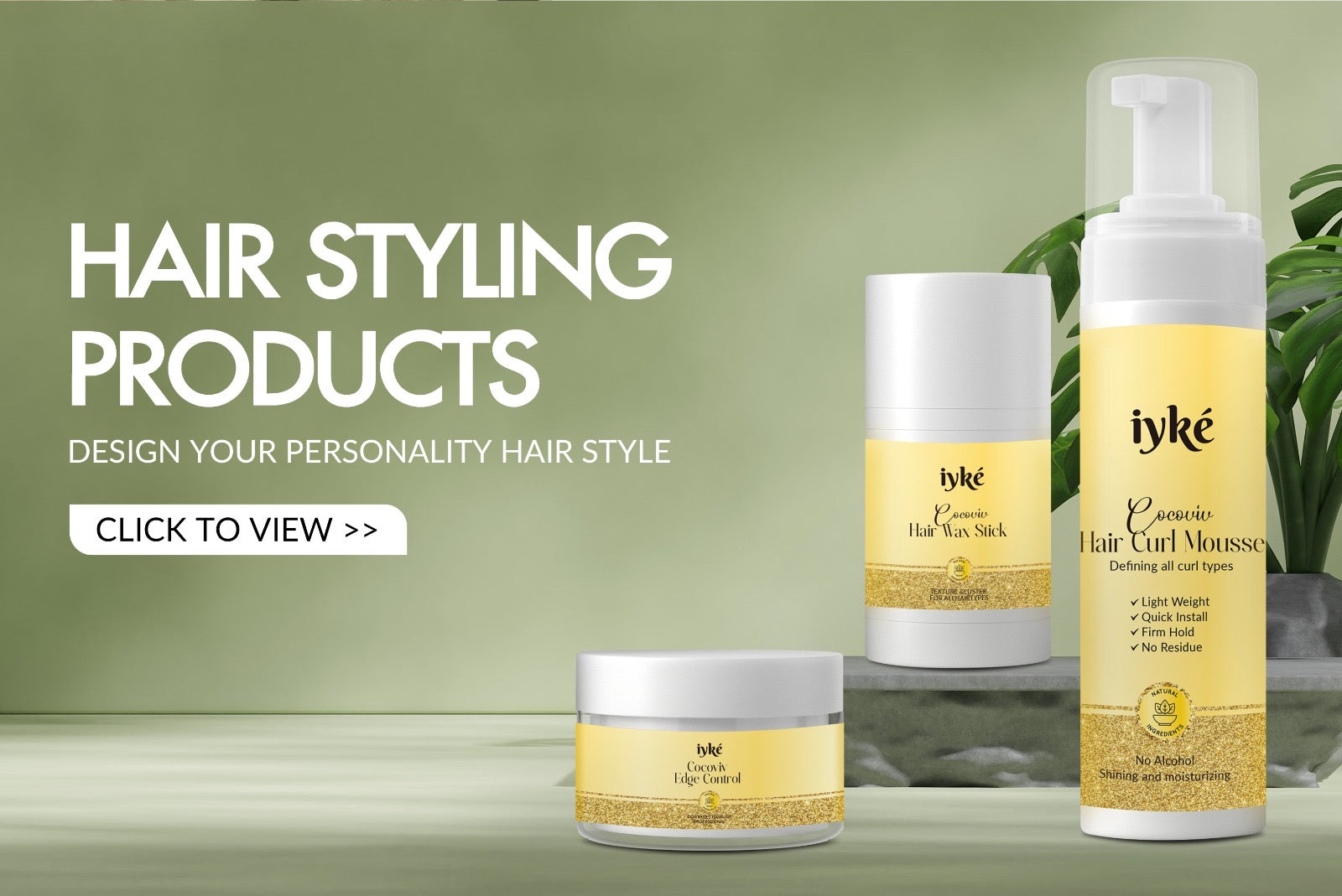 Cocoviv Hair Styling Products Bundle