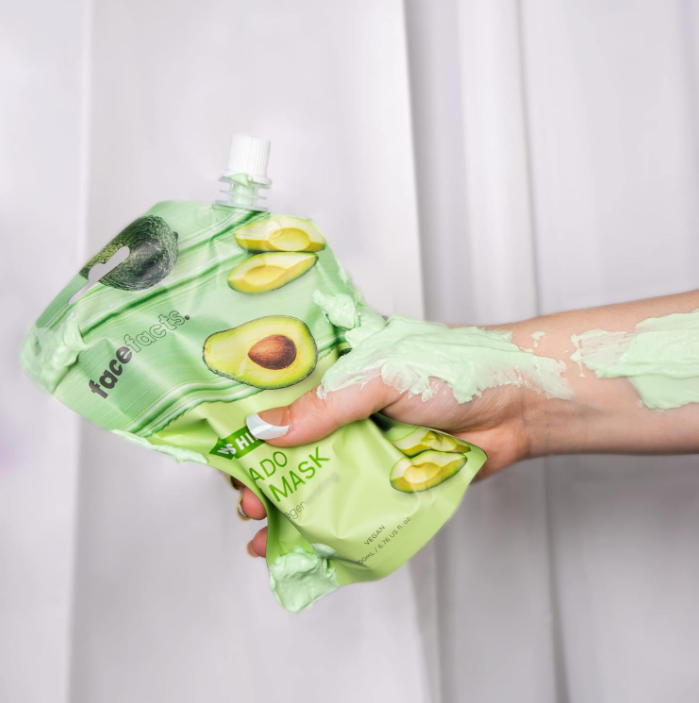Face Facts Nourishing Avocado Body Mud Mask – Nourish + Regenerate | 200ml Resealable Pouch