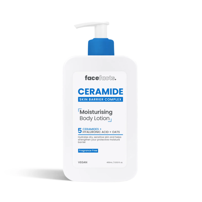 Face Facts Ceramide Moisturising Body Lotion (400ml)