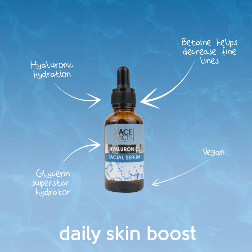 Hyaluronic Hydrating Facial Serum – 30ml