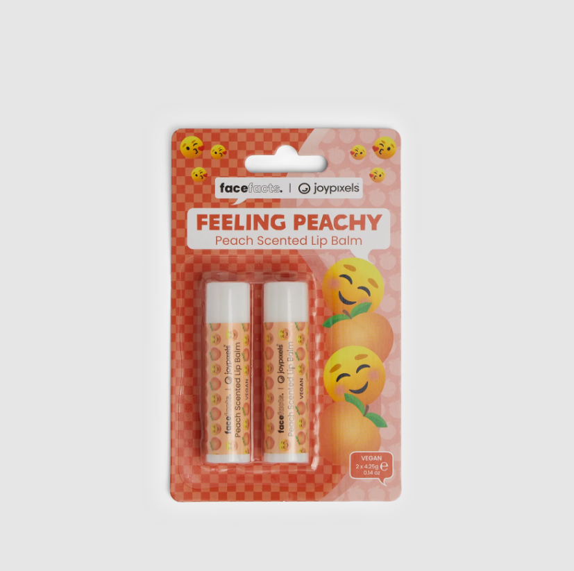 Face Facts x JoyPixels Feeling Peachy Lip Balm