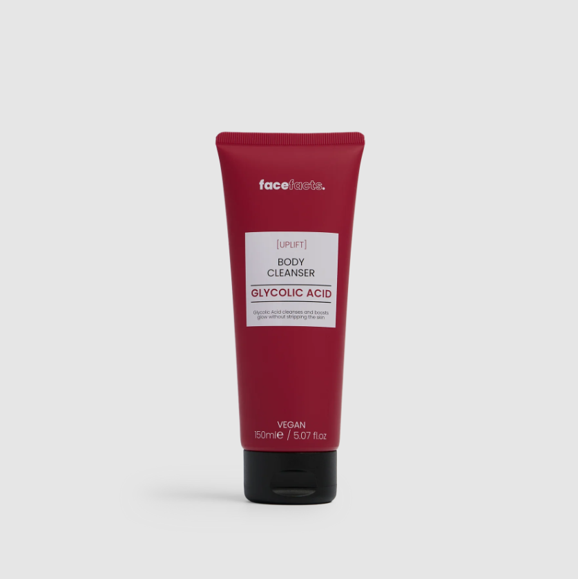 Face Facts Glycolic Acid Body Cleanser – Exfoliating & Radiance-Boosting Body Wash | 150ml