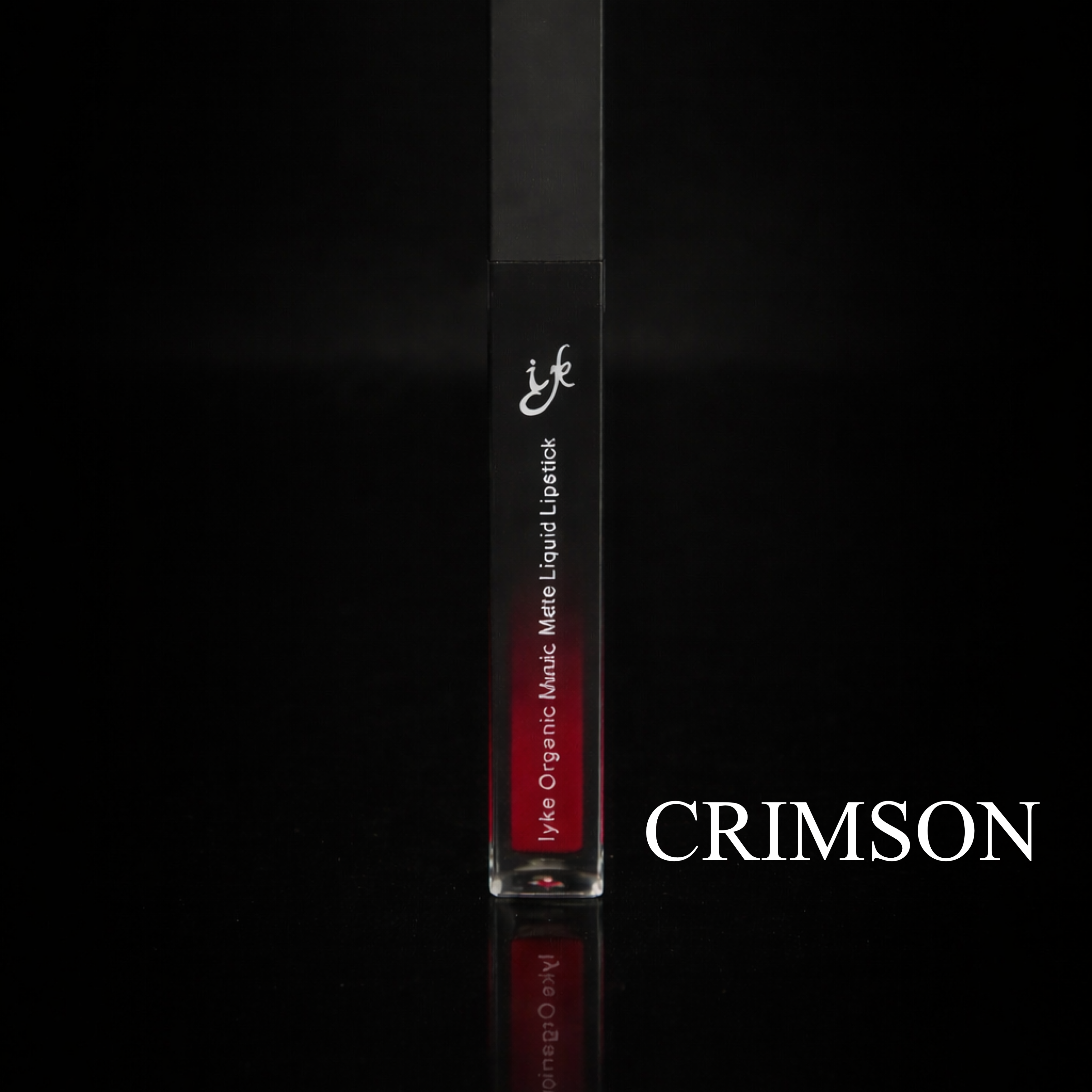Crimson Organic Matte Liquid Lipstick (CRIMSON-48). It’s long-lasting waterproof and non-sticky with a radiant, smooth finish.
