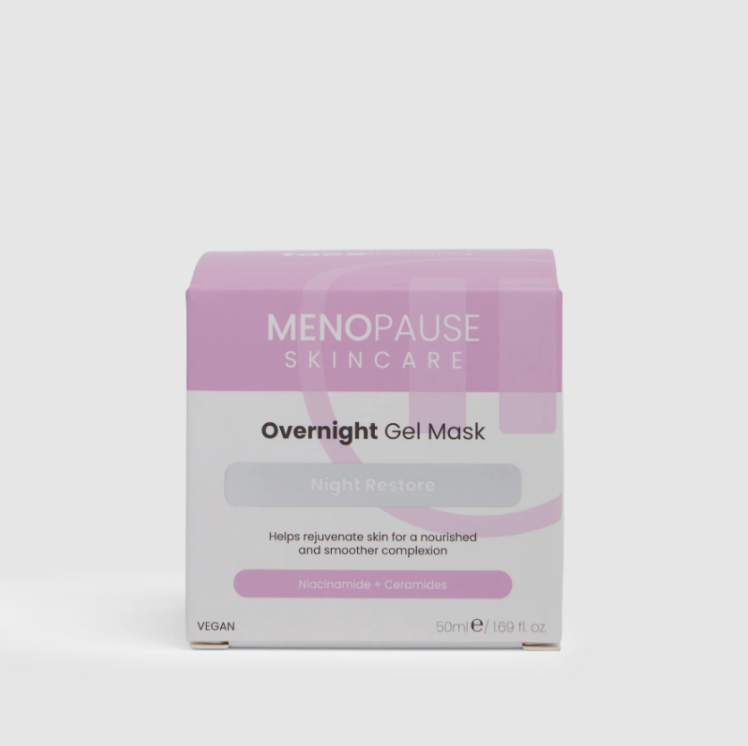 Face Facts Menopause Skincare Overnight Gel Mask (50ml, Vegan)