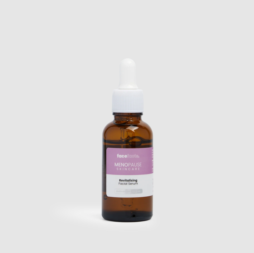 Face Facts Menopause Skincare Revitalising Facial Serum (30ml, Vegan)