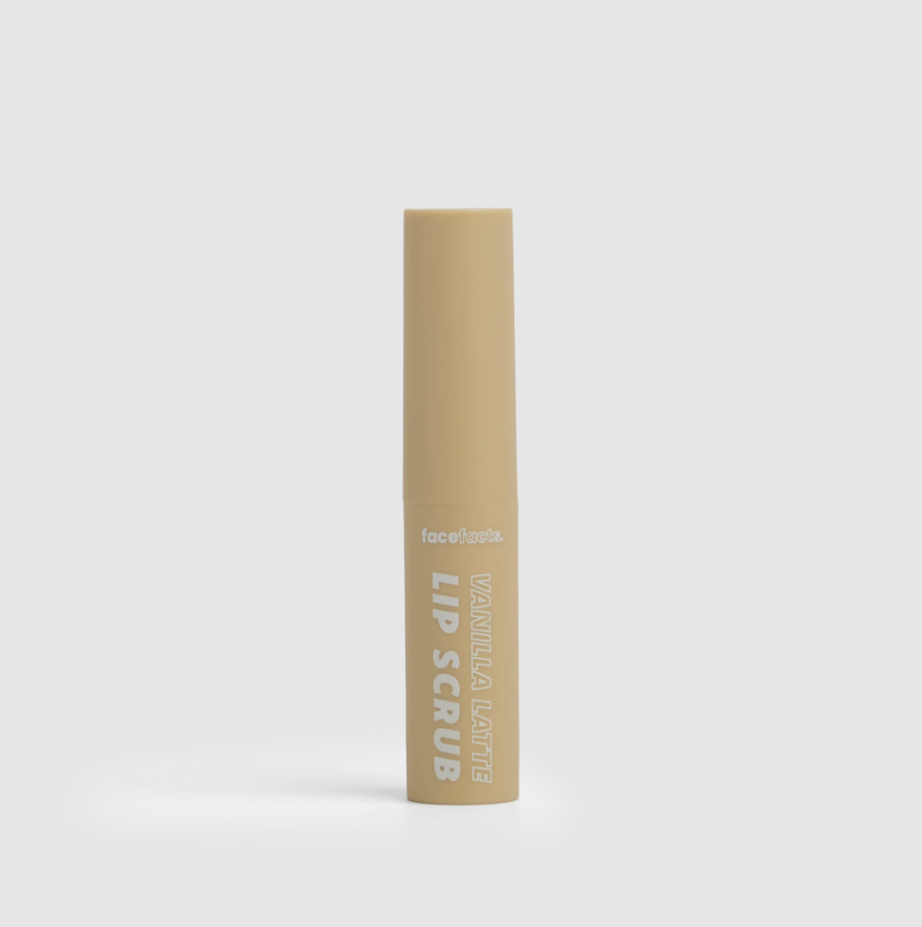 Face Facts Vanilla Latte Lip Scrub Stick – Gentle Exfoliation & Nourishing Care | 10g
