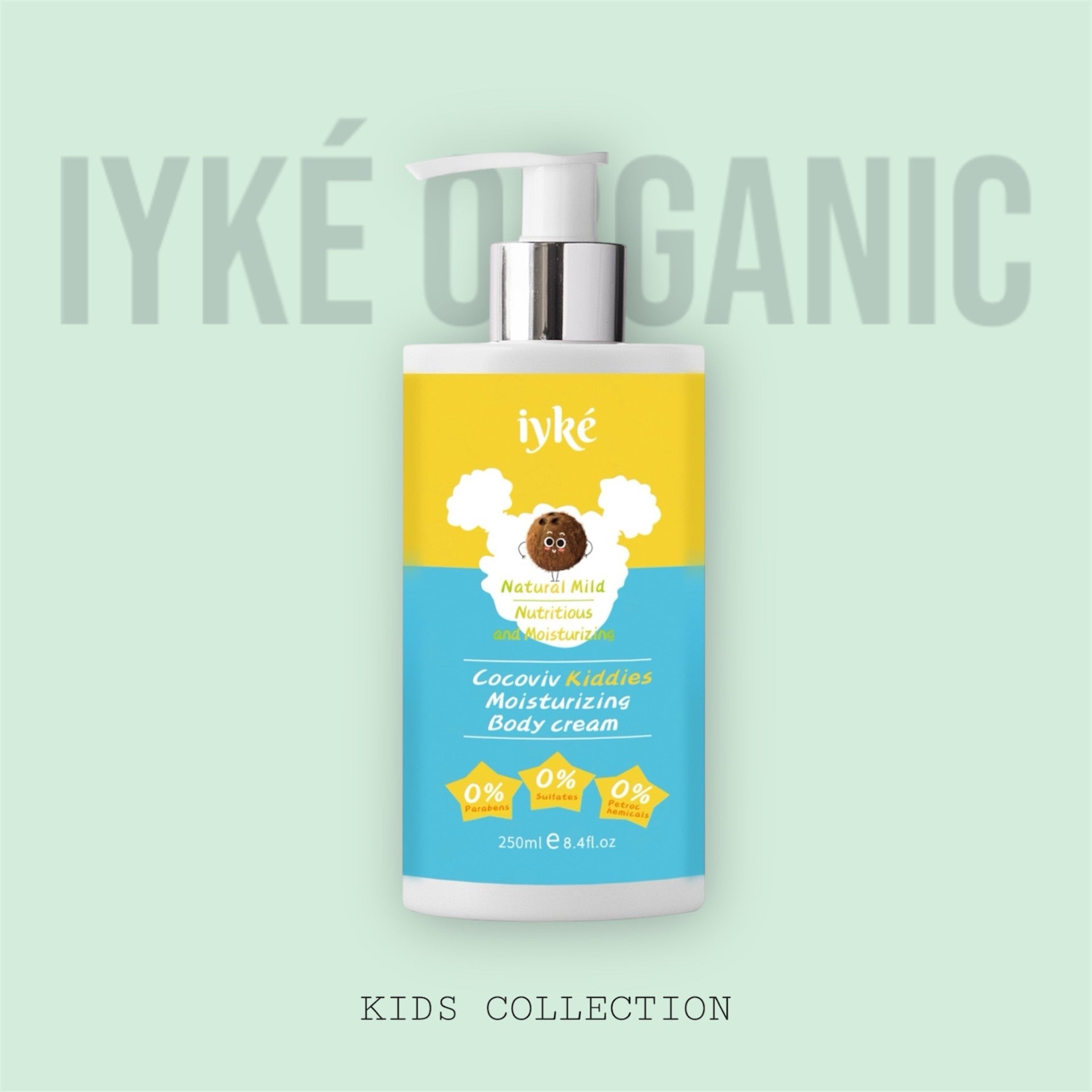 Cocoviv Kiddies Collection – gentle kids shampoo, conditioner, hair oil & creams. 0% sulphates, parabens & petrochemicals. Clean care for sensitive skin.