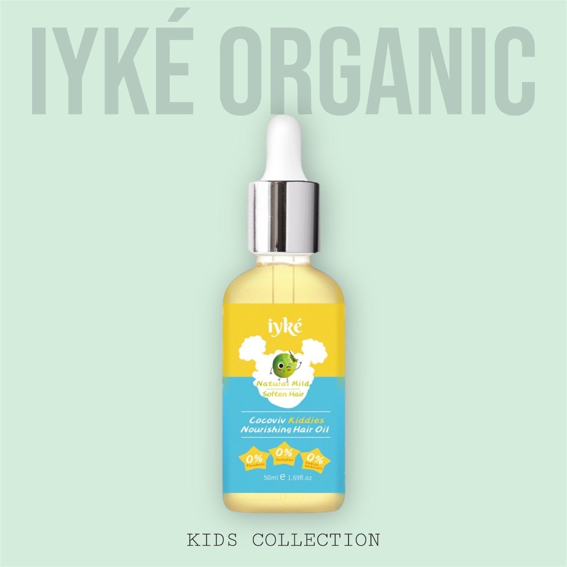 Cocoviv Kiddies Collection – gentle kids shampoo, conditioner, hair oil & creams. 0% sulphates, parabens & petrochemicals. Clean care for sensitive skin.