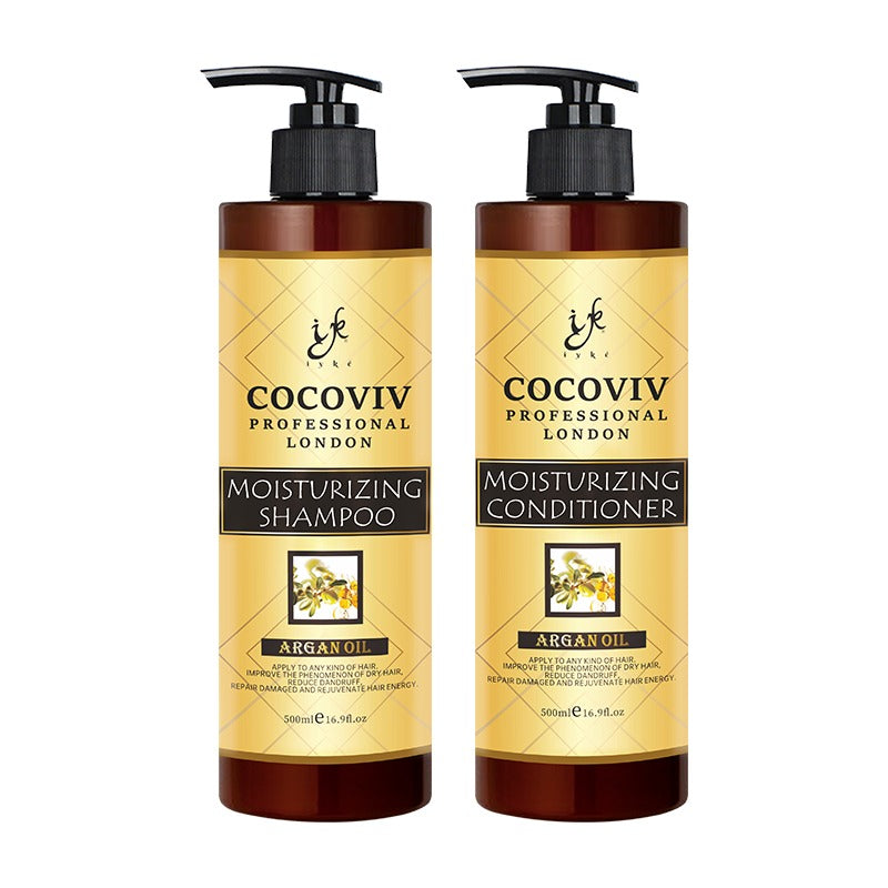 Cocoviv Pure Argan Oil Moisturizing Hair Treatment Set