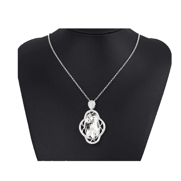 Iyke Big Stone Pendant Necklace