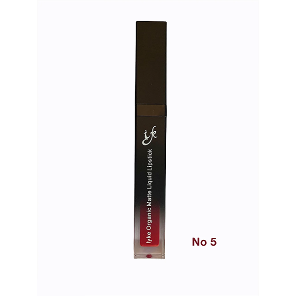 IYKE Blaze Organic Matte Liquid Lipstick.  (BLAZE-5 )  ✅Long lasting  ✅Waterproof  ✅None sticky  ✅Radiant.