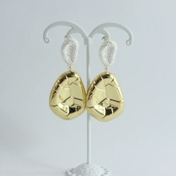 Classic 18ct Dubai Gold Earring