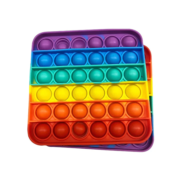 Iyke 4PCS (Heart, Octagon, Square, Circle) Pop It Fidget Toy ~ Free Postage
