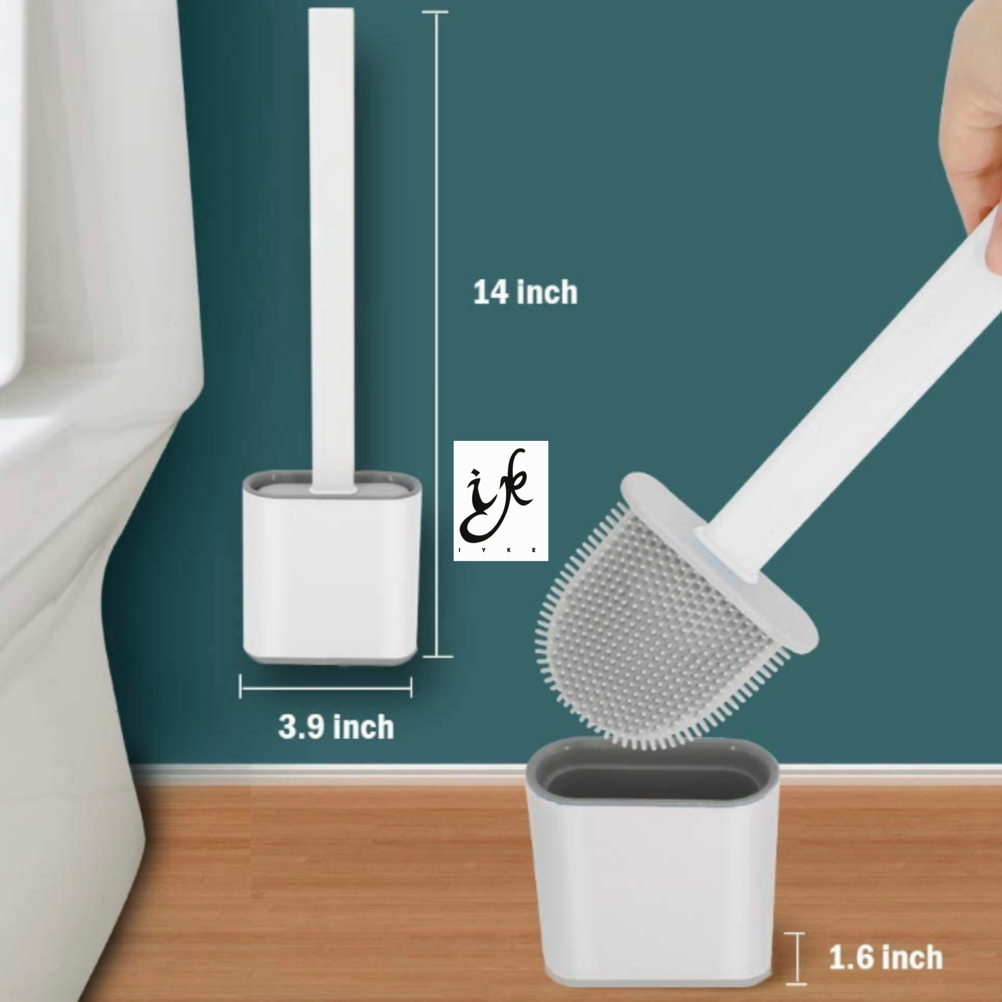 SILICONE TOILET BRUSH; Eco-Friendly, Flexible and Efficient