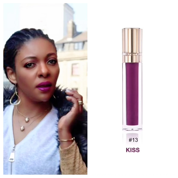 Iyke Kiss Organic Lip Gloss  (Kiss No13) Long lasting: Radiant; Smooth; Non-Sticky