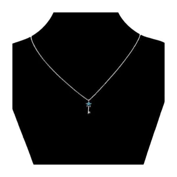 Vieon Star and Key Pendant Necklace