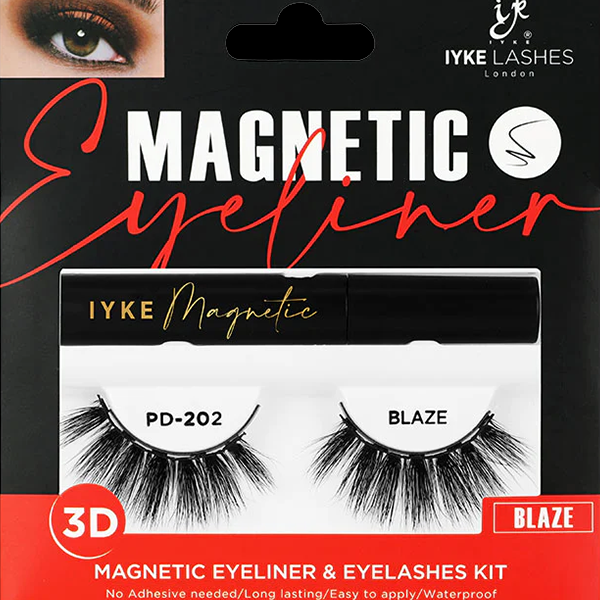 BLAZE MAGNETIC REUSABLE FALSE LASHES WITH EYELINER